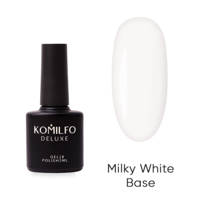 База для гель лаку Komilfo Milky White HEMA/TPO free 8 мл