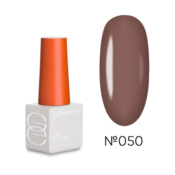 GÉMELY ex GA&MA Гель лак Gel Polish Max Color Mocha Mousse №50 нюдово-коричневый 10 мл
