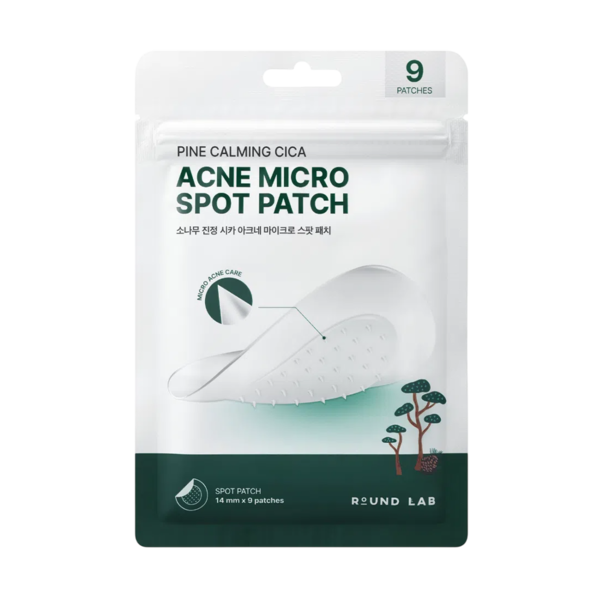 Round Lab Патчі з мікроголками Pine Calming Cica (9 шт)