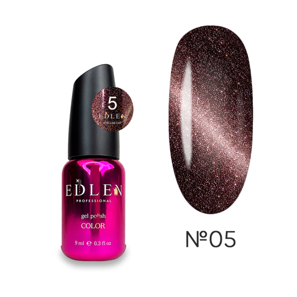 Edlen гель лак котяче око Stellar Cat Eye №05 9 мл